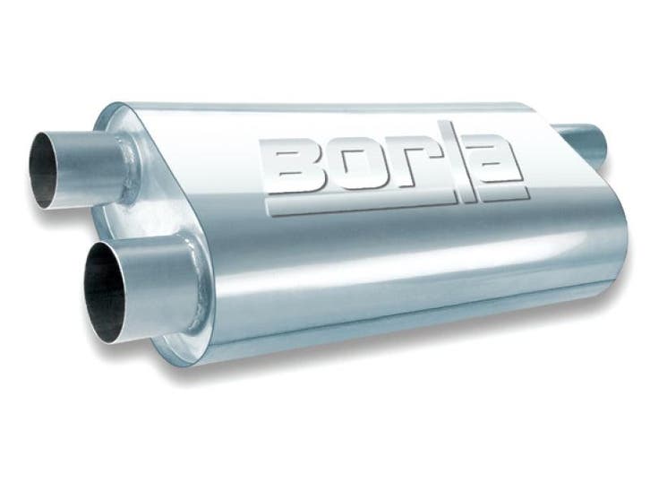Borla Universal Oval Transverse Single 3in Inlet/2.5in, Autos : Pièces & Accessoires, Systèmes d'échappement, Enlèvement ou Envoi