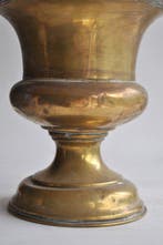 Grote emmer voor gezegend water - 28 cm - Messing -