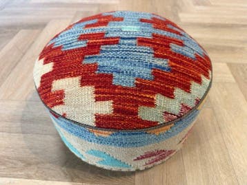 Poef Kelim - no reserve price ( unused ) - handmade - Kelim
