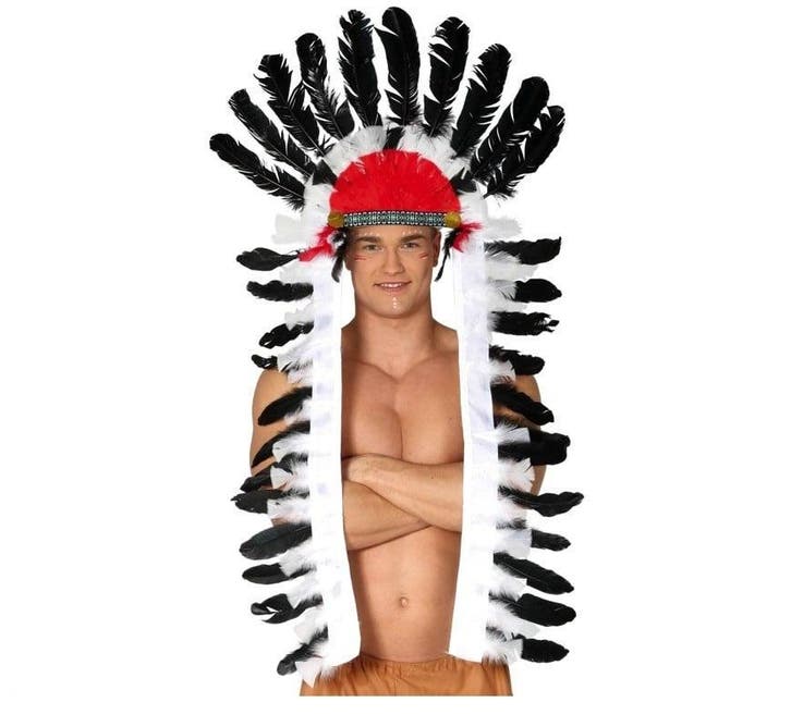 Indianentooi XL 1,16m, Hobby en Vrije tijd, Feestartikelen, Nieuw, Verzenden