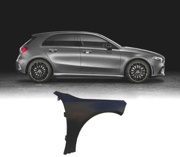 AILE AVANT DROIT MERCEDES CLASSE A W177 18-22 ALUMINIUM, Verzenden