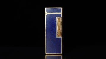 Dunhill - Lapis Lazuli Pattern Rollagas Lighter - Aansteker