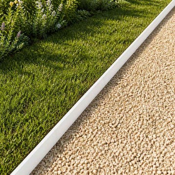 vidaXL Afdekprofiel voor tuinranden 20 st 100 x 5 x 5 cm, Verzenden