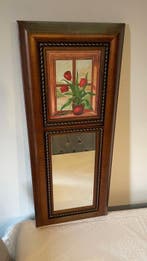 Miroir mural - Bois, Verre, Antiquités & Art, Curiosités & Brocante