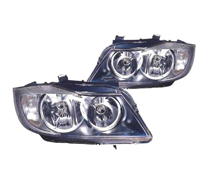 PHARES POUR BMW SÉRIE 3 E90 4P E91 TOURING 05-08 FOND NOIR C, Auto-onderdelen, Verlichting, Verzenden