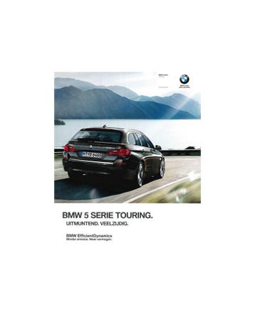 2014 BMW 5 SERIE TOURING BROCHURE NEDERLANDS, Nieuw