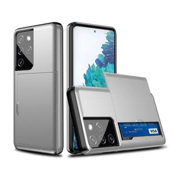 Samsung Galaxy S20 Ultra - Wallet Card Slot Cover Case, Verzenden