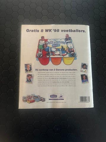 1998 Panini World Cup Stickers Zinedine Zidane Original