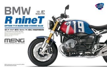 MENG-Model MT-003t BMW R nineT Option 719 Mars, Hobby & Loisirs créatifs, Modélisme | Voitures & Véhicules, Verzenden, Overige typen