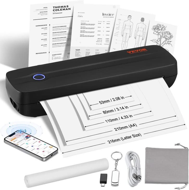 Draagbare Printer A4 | 41% Korting | Retour deal, Computers en Software, Labelprinters, Zo goed als nieuw, Verzenden
