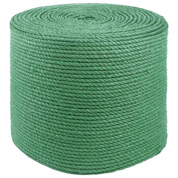 vidaXL Jute Touw Groen 100% Tossa jute, Verzenden