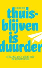 Thuisblijven is duurder 9789082808926 Jelmer de Boer, Verzenden, Gelezen, Jelmer de Boer