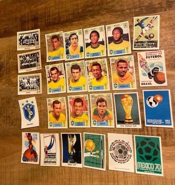 1970 Panini Panini World Cup Story Sonrics & Mexico 70 Pelé,, Nieuw