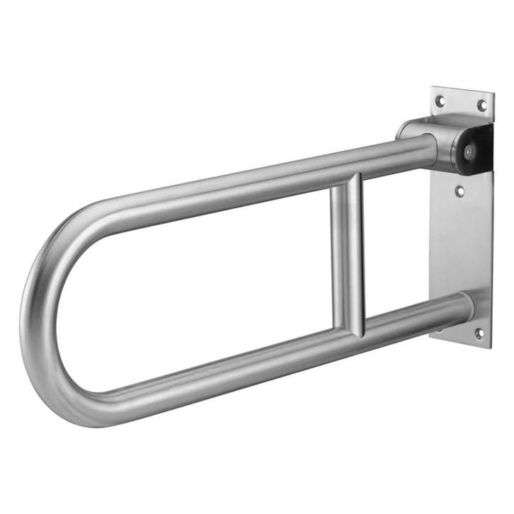 RVS toiletbeugel opklapbaar 60 cm, Diversen, Verpleegmiddelen, Ophalen of Verzenden