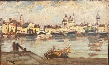 Beppe Ciardi (1875-1932), Attr. - Venezia