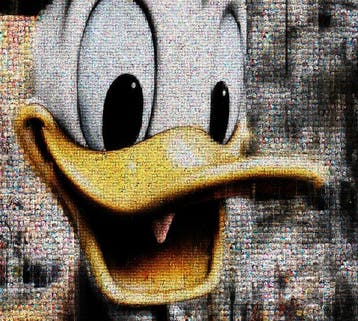 David Law - Crypto Donald Duck - Happy
