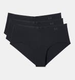 Under Armour Hipster 3 pack - black - Maat XS, Under Armour, Ophalen of Verzenden, Zwart, Slip