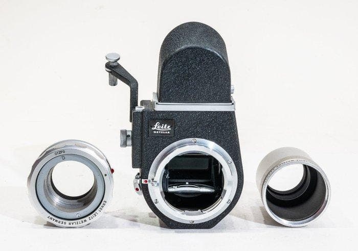 Leica Visoflex 3 Camera-accessoires, Verzamelen, Foto-apparatuur en Filmapparatuur