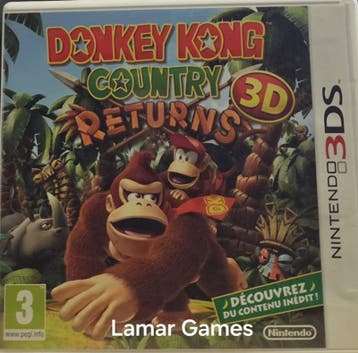 Donkey Kong Country Returns (Nintendo 3DS tweedehands game), Ophalen of Verzenden