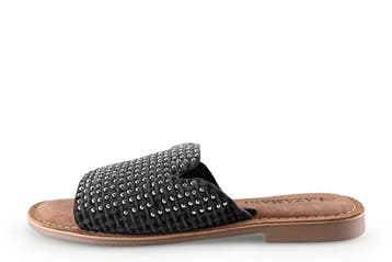 Lazamani Slippers in maat 39 Zwart, Slippers, Verzenden, Zwart, Lazamani