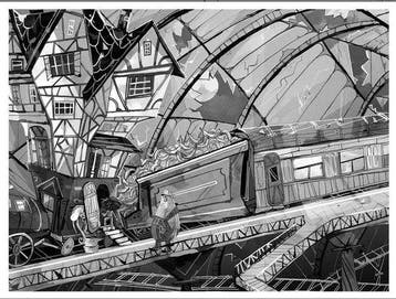 The Great Brain Robbery The Train to Impossible Places 2, Verzenden, P.G. Bell