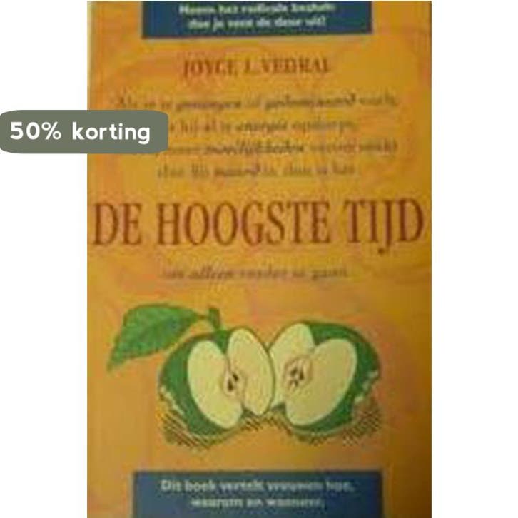 De hoogste tijd 9789022981436 Vedral, Boeken, Politiek en Maatschappij, Gelezen, Verzenden