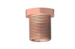 Douille de cloison M22X1.5 M16X1.5 - 6237726 [2 Pièces], Bricolage & Construction, Verzenden