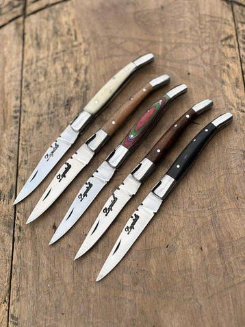 Keukenmes - Kitchen knife set - Laguiole Bougna Met Bee