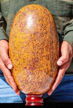 Massieve kalligrafie Jasper Shiva Lingam - 11 kg -