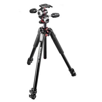 Manfrotto MK055XPRO3-3W Aluminium Tripod kit | Tweedehands, Verzenden, Zo goed als nieuw