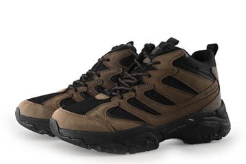 Skechers Sneakers in maat 42 Bruin, Kleding | Heren, Schoenen, Bruin, Verzenden, Zo goed als nieuw, Skechers