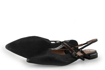 Manfield Ballerinas in maat 40 Zwart, Verzenden, Ballerina's