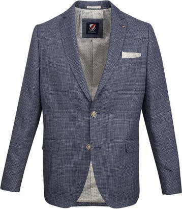 Suitable Colbert Vero Navy maat Maat 48/50 (M) Heren, Nieuw, Suitable, Verzenden, Maat 48/50 (M)