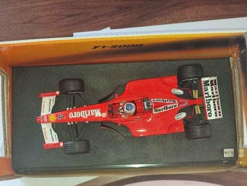 Hot Wheels 1:18 - Model raceauto - Ferrari F2000 Rubens, Nieuw