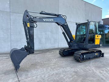 Veiling: Midigraafmachine Volvo EC60C Diesel 2013, Ophalen