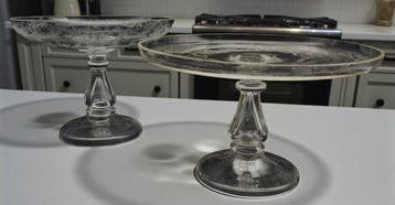 Cristallerie francesi - Tafelmiddenstuk (2) - Kristal