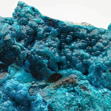 Zeldzame blauwe crisocolla met eterogeeniet, DR Congo, Collections