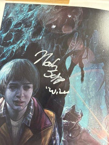 Stranger Things - Signed by Noah Schnapp, Verzamelen, Nieuw