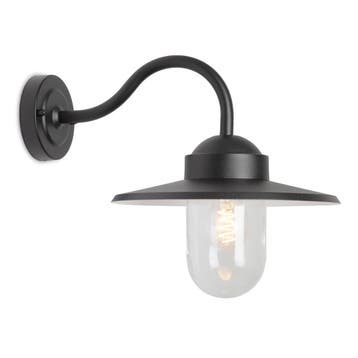 Smart Buitenverlichting Wandlamp Dolce Retro Zwart WIFI LED, Verzenden, Minder dan 50 watt, Wandlamp, Led