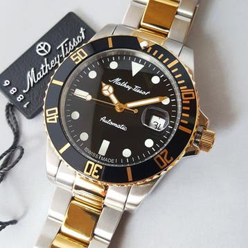 Mathey-Tissot - Swiss Automatic - Landeron Caliber - Diver -