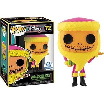 Funko Pop! Disney  NBX Santa Jack Skellington Blacklight 72, Collections, Verzenden