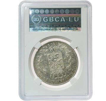 België. Leopold II. 5 Francs 1873, Certified by GBCA - EU as, Postzegels en Munten