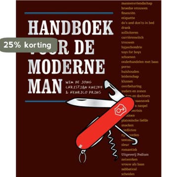 Handboek voor de moderne man 9789057594175 Christjan Knijff, Verzenden, Gelezen, Christjan Knijff