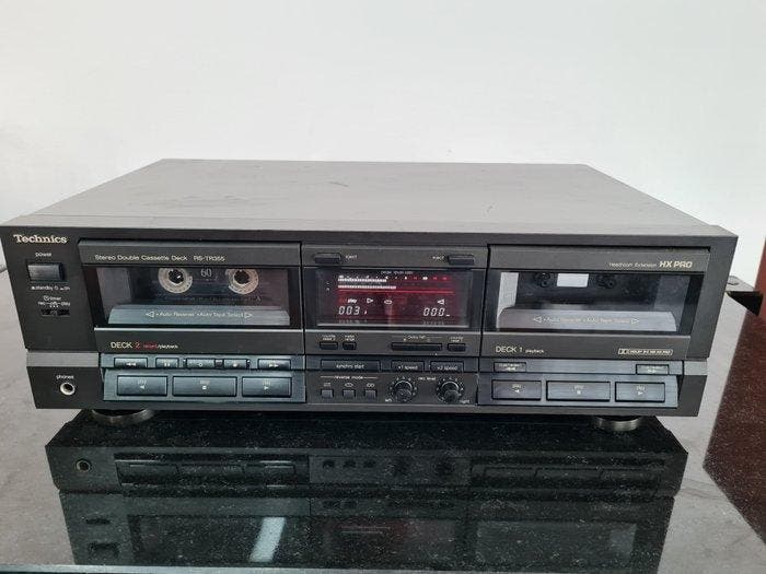 Technics - RS-TR355 Cassetterecorder-speler, TV, Hi-fi & Vidéo, Radios