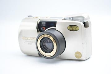 Olympus mju Zoom 105 Deluxe Analoge camera, Audio, Tv en Foto, Nieuw