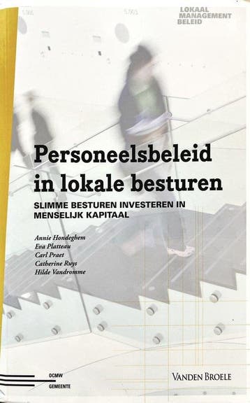 Personeelsbeleid in lokale besturen 9789049606329 Carl Praet, Verzenden, Zo goed als nieuw, Carl Praet