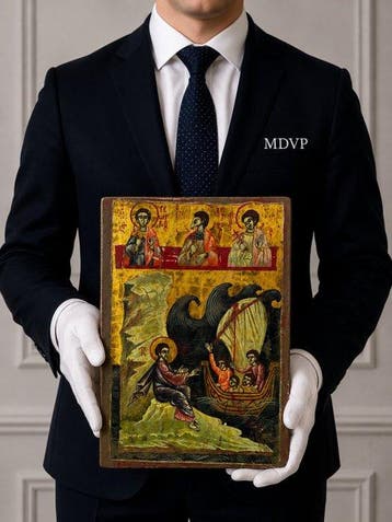 Icoon - Christus verschijnt aan het meer van Tiberias