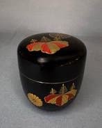 Theekistje / doosje - Hout, lak - Kikukirizuchunatsume