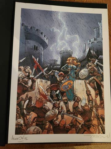 Lanfeust de Troy T3 - Castel Or-Azur + ex-libris - C - 1, Livres, BD