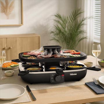 Appareil à raclette Tristar Clean Air - 1 100 W | 6, Verzenden, Neuf